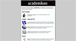 Desktop Screenshot of academiken.com